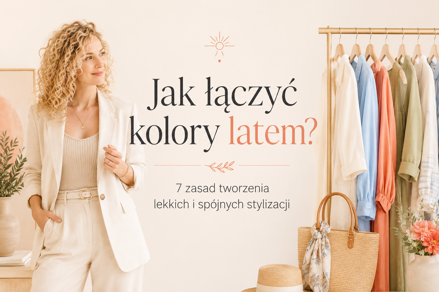 Jak łączyć kolory latem? 7 zasad tworzenia lekkich i spójnych stylizacji